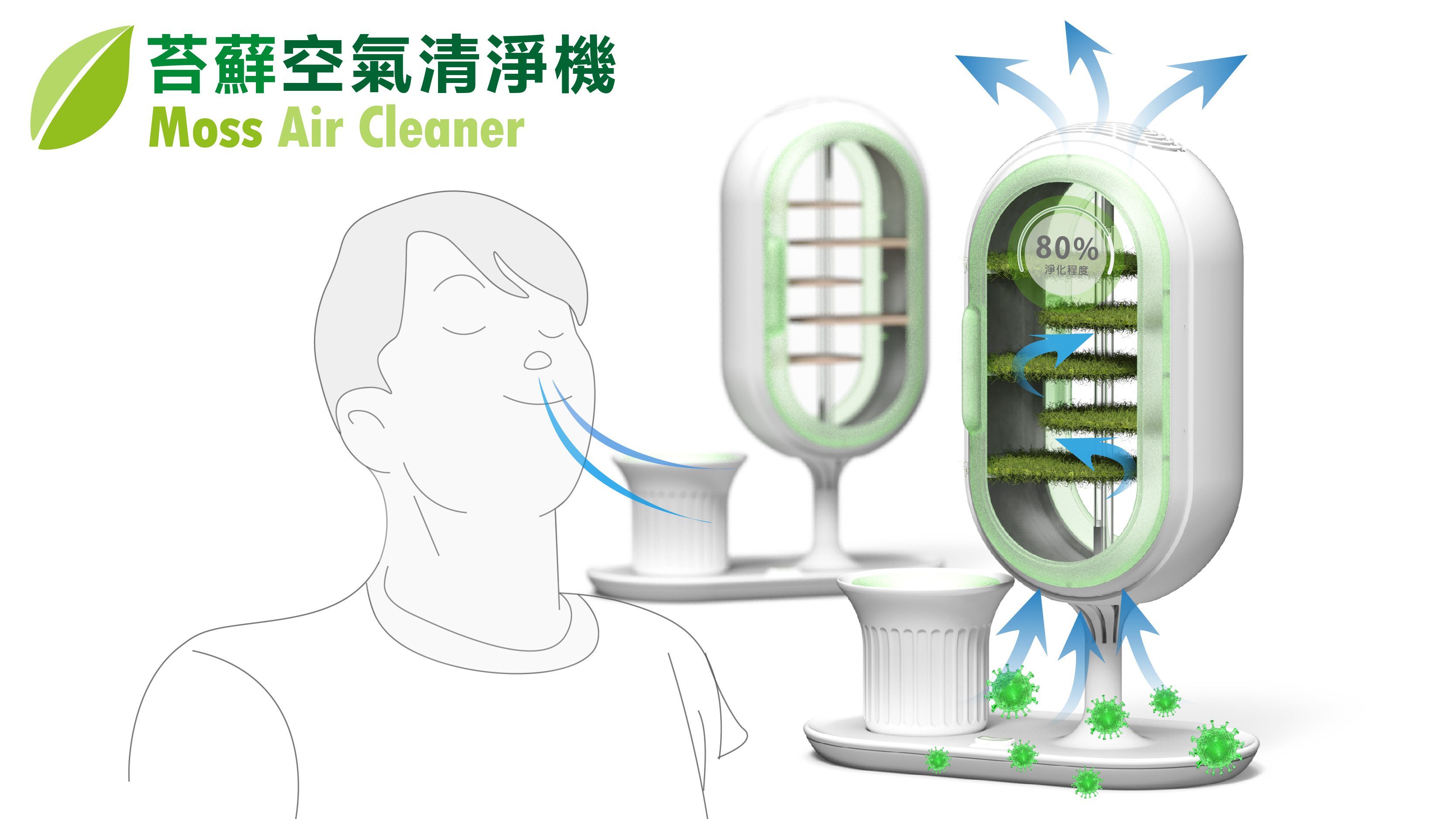 苔蘚空氣清淨機