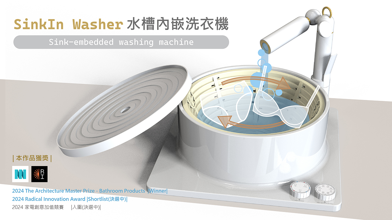 SinkIn Washer 水槽內嵌洗衣機