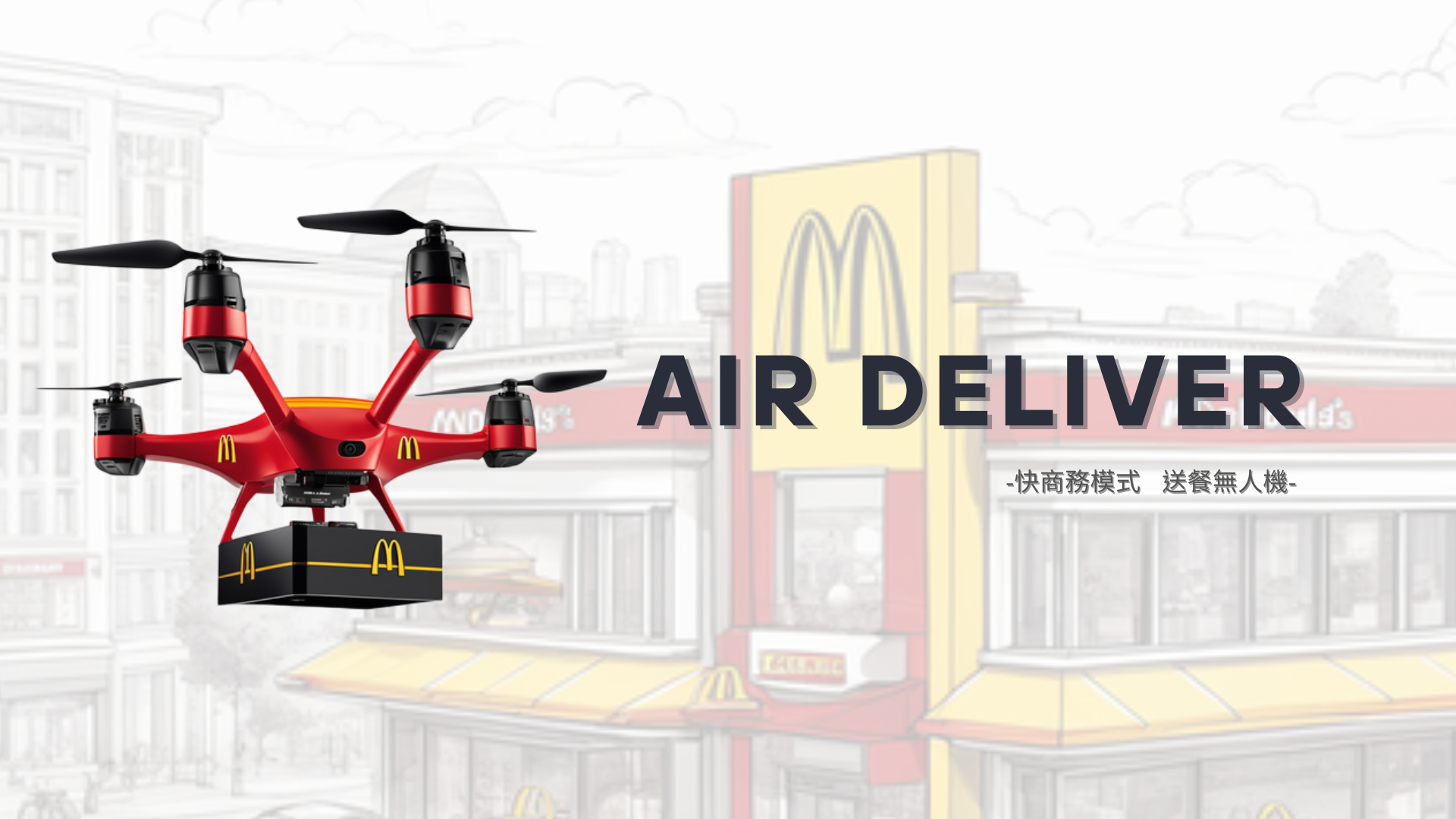 AIR DELIVER 送餐無人機